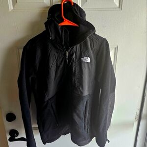 The Northface Denali fleece hooded jacket size medium